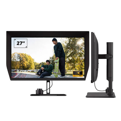 ViewSonic VP2776 27" QHD USB-C Monitor with 165Hz, ColorPro Wheel, Pantone Validated, Delta E<2 Color Accuracy, HDMI, USB, DisplayPort for Professional Home and Office