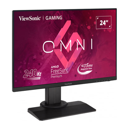 ViewSonic OMNI XG2431 24" FHD 1080p, 1ms, 240Hz Gaming Monitor with AMD FreeSync Premium, Advanced Ergonomics, Eye Care, HDMI and DisplayPort for Esports