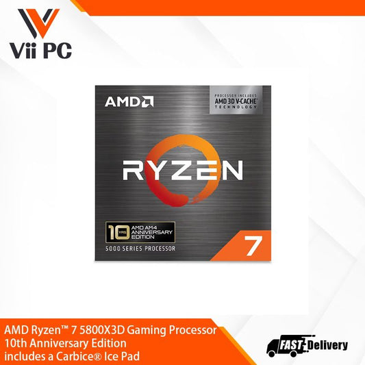 AMD Ryzen 7 5800X3D Processor includes a Carbice Ice Pad 10th Anniversary Edition