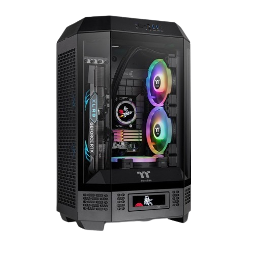 Thermaltake The Tower 300 Micro Tower Chassis - Black/Snow/Bumblebee/Hydrangea Blue/Limestone