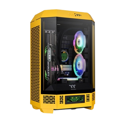 Thermaltake The Tower 300 Micro Tower Chassis - Black/Snow/Bumblebee/Hydrangea Blue/Limestone