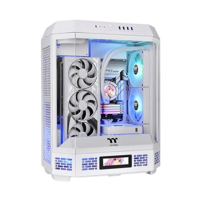 Thermaltake The Tower 600 Mid Tower Chassis - Black/White