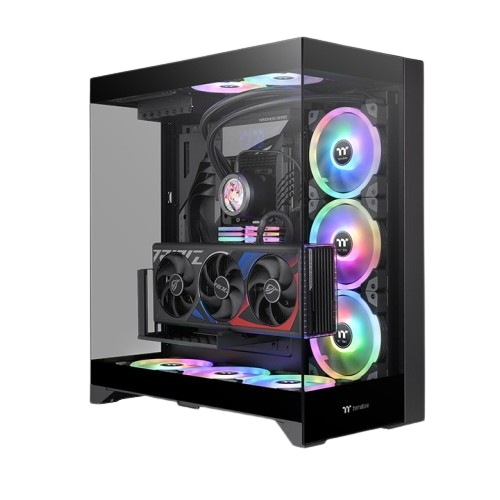 Thermaltake CTE E550 TG Mid Tower Chassis - Black/Snow
