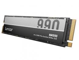 Lexar NM990 1TB or 2TB or 4TB SSD, M.2 2280 PCIe Gen4 // GEN5 NVMe 1.4 Internal SSD Internal Solid State Drive for PS5, PC, Laptop, Gamers, Professionals