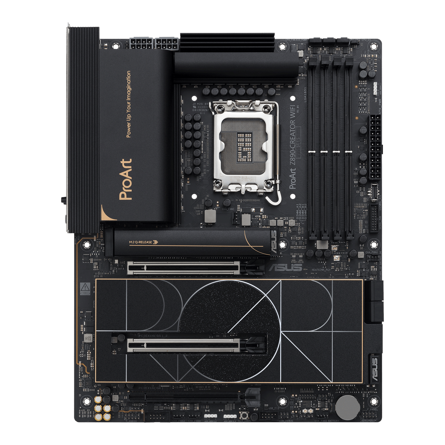 ASUS ProArt Z890-CREATOR WIFI - Intel® Core™ Ultra Processors, LGA1851 / DDR5 / WIFI 7 ATX Motherboard