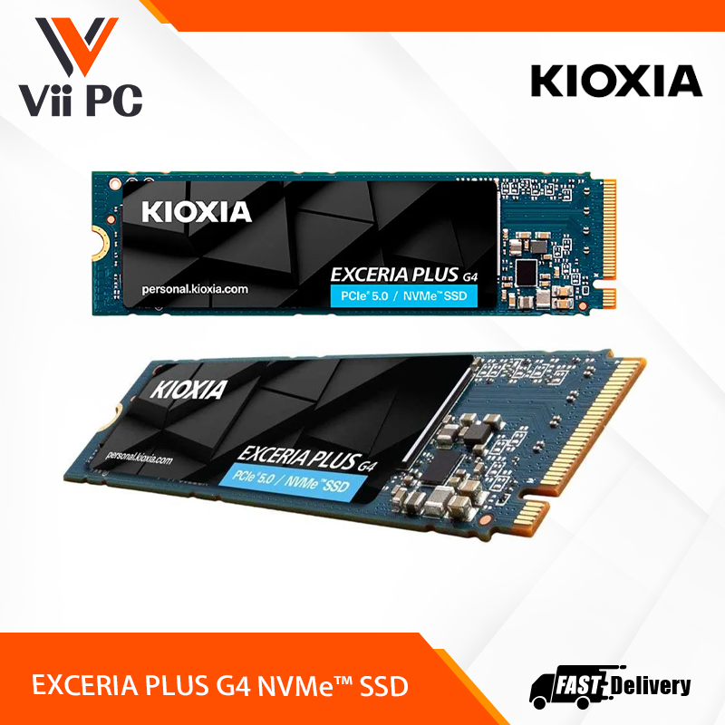 KIOXIA Exceria Plus G4 1TB 2TB M.2 2280 NVMe PCIe 5.0 SSD Internal Solid State Drive, R10000 W7900