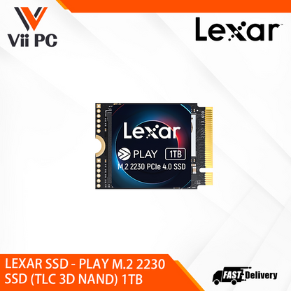 LEXAR PLAY 1TB/2TB M.2 2230 SSD FOR ROG ALLY / STEAM DECK GAMING CONSOLE