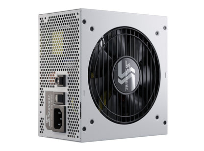 Seasonic FOCUS GX 750 850 1000 (750W/850W/1000W) WHITE EDITION ATX 3.0 Plus® GOLD Certified/Fully Modular/Hybird Silent Fan/140mm Depth/PCI-E GEN 5.0 (10 Years Warranty)