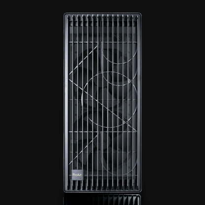 ASUS ProArt PA602 E-ATX Mid Tower - 420mm radiator support, one 140mm and two 200mm pre-installed system fans