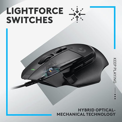 LOGITECH G502 X Wired Gaming Mouse