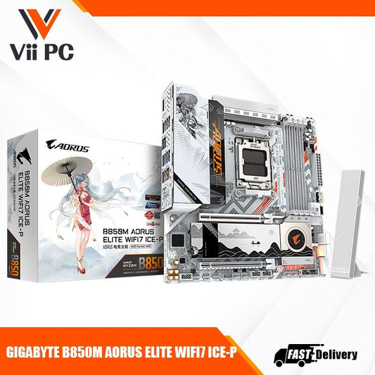 GIGABYTE B850M AORUS ELITE WIFI7 ICE-P
