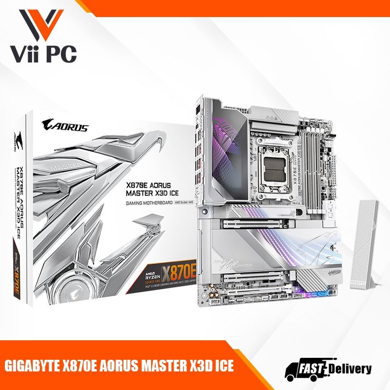 GIGABYTE X870E AORUS MASTER X3D ICE