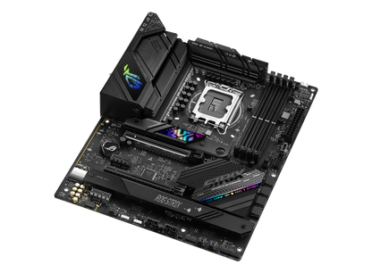 ASUS ROG STRIX LC II 240 ARGB AIO CPU Liquid Cooler + ASUS ROG STRIX B760-F GAMING WIFI 6E DDR5 Motherboard (AIO Cooler BUNDLE)