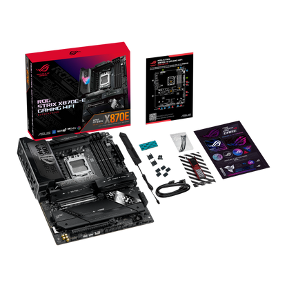 ASUS ROG STRIX X870E-E GAMING WIFI AMD Ryzen 9000 Series DDR5 Motherboard