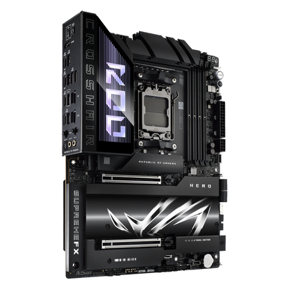 ASUS ROG CROSSHAIR X870E HERO Gaming WIFI AMD Ryzen 9000 DDR5 Motherboard