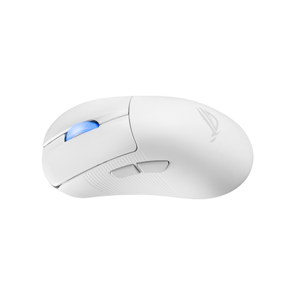 ASUS ROG Keris II Ace Wireless Gaming Mouse - 54 g, ROG AimPoint Pro 42000 DPI, AURA Sync, Tri-mode Connectivity