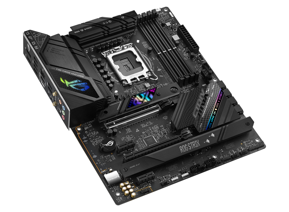 ASUS ROG STRIX LC II 240 ARGB AIO CPU Liquid Cooler + ASUS ROG STRIX B760-F GAMING WIFI 6E DDR5 Motherboard (AIO Cooler BUNDLE)