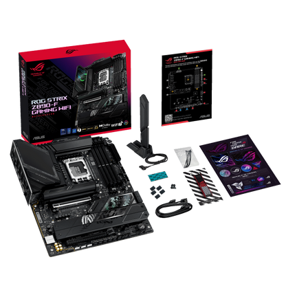 ASUS ROG STRIX Z890-F GAMING WIFI AM5 ATX Motherboard + Intel® Core™ Ultra 9 Processor 285K BUNDLE