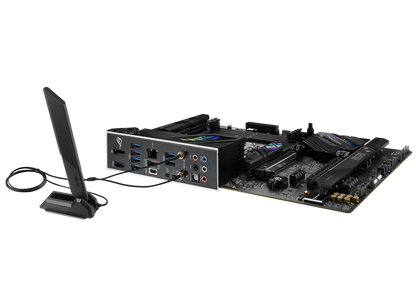 ASUS ROG STRIX LC II 240 ARGB AIO CPU Liquid Cooler + ASUS ROG STRIX B760-F GAMING WIFI 6E DDR5 Motherboard (AIO Cooler BUNDLE)