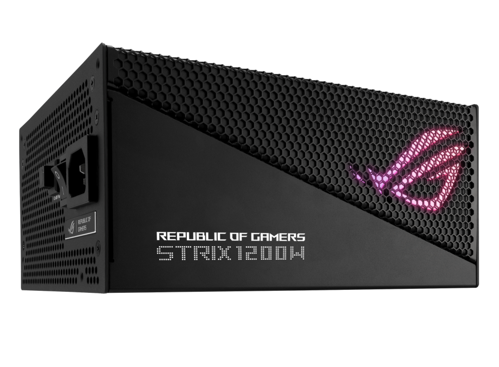 ASUS ROG Strix 1200W Gold Aura Edition Fully Modular Power Supply 80 Plus® Gold Certified - ATX 3.0, Cybenetics Lambda A+ Certification ,PCIe Gen 5.0 Ready, Axial-tech Fan, Aura Sync (10 Year Warranty)