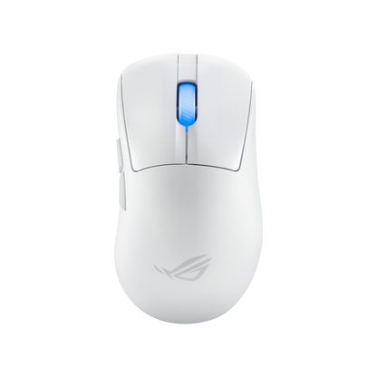 ASUS ROG Keris II Ace Wireless Gaming Mouse - 54 g, ROG AimPoint Pro 42000 DPI, AURA Sync, Tri-mode Connectivity