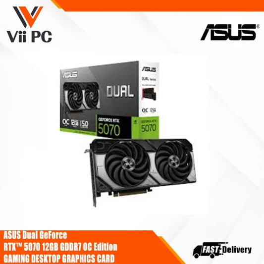 ASUS Dual GeForce RTX™ 5070 12GB GDDR7 OC Edition