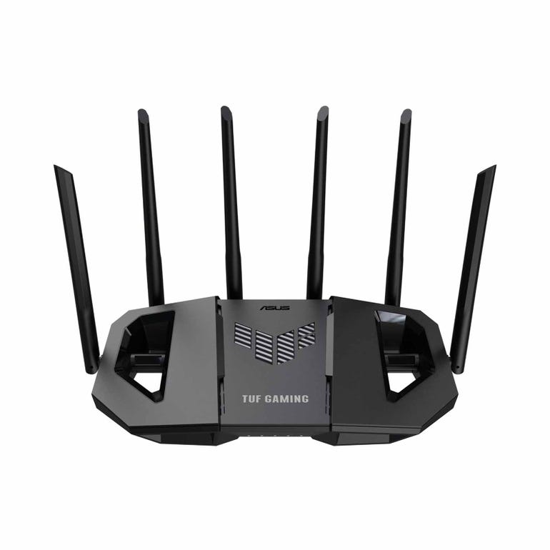 ASUS TUF Gaming BE6500 Dual Band WiFi 7 (802.11be) Extendable Gaming Router