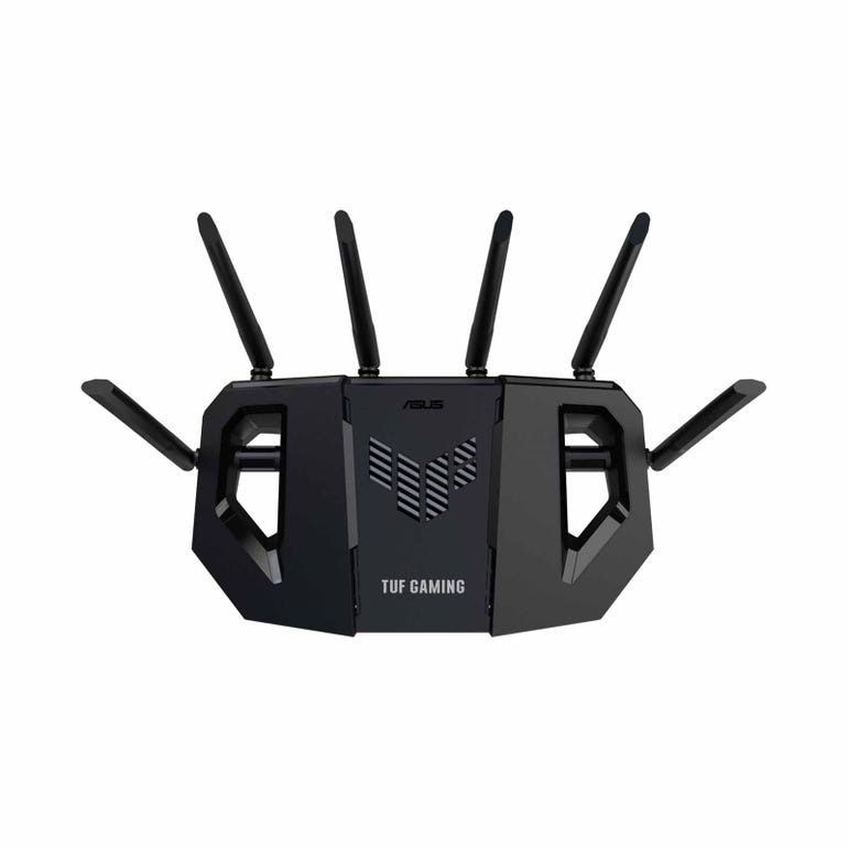 ASUS TUF Gaming BE6500 Dual Band WiFi 7 (802.11be) Extendable Gaming Router