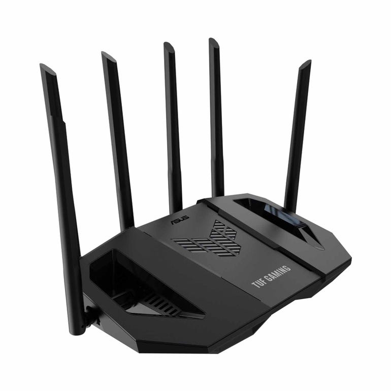 ASUS TUF Gaming BE6500 Dual Band WiFi 7 (802.11be) Extendable Gaming Router