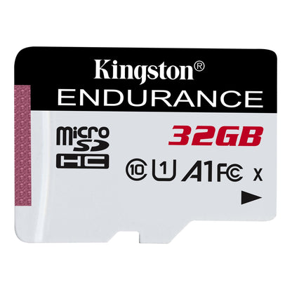 Kingston High-Endurance MicroSD (32GB/64GB/128GB), UHS-I, U1, A1, R95MB/s, W30MB/s, W45MB/S