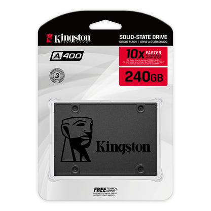 Kingston A400 2.5" SATA Internal SSD - 240GB/480GB/960GB