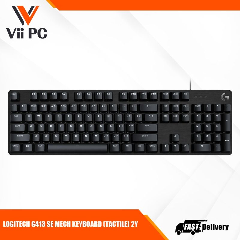 LOGITECH G413 SE MECH KEYBOARD (TACTILE) 2Y