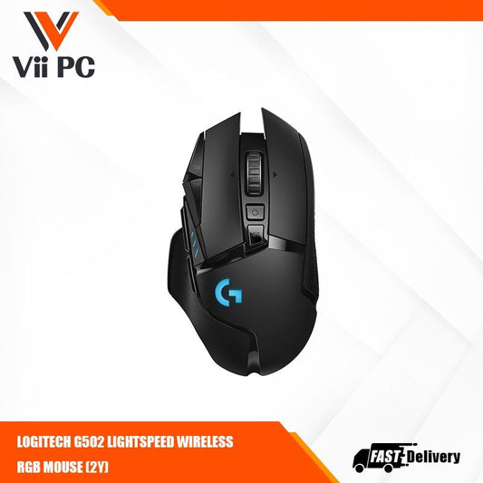 LOGITECH G502 LIGHTSPEED Wireless RGB Gaming Mouse