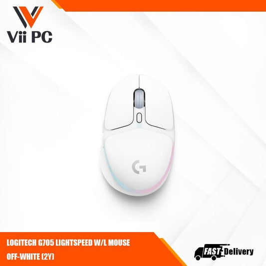 LOGITECH G705 LIGHTSPEED Wireless Mouse (Off-White)