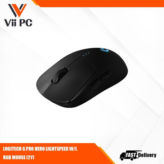 LOGITECH G PRO HERO LIGHTSPEED Wireless RGB Mouse
