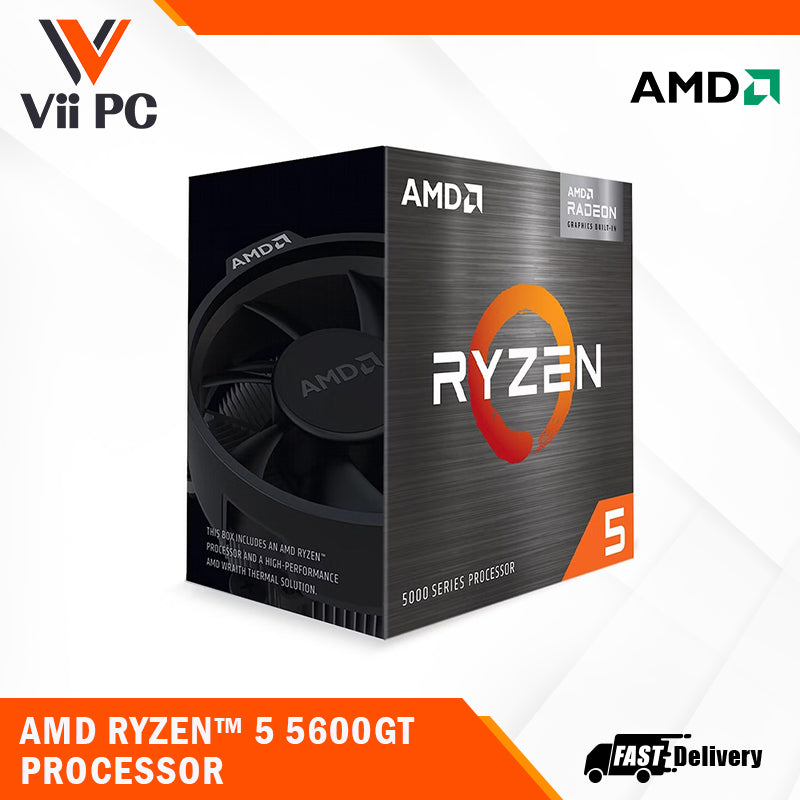 AMD Ryzen™ 5 5600GT with Wraith Stealth Cooler - Ryzen 5 5000 G