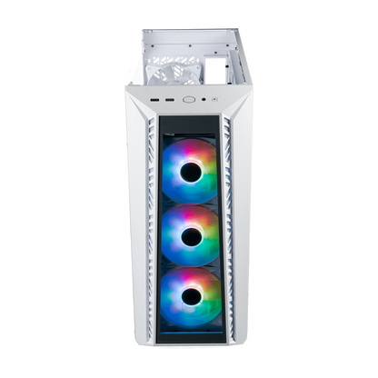 COOLER MASTER MASTERBOX 520 ARGB ATX PC Case With TG BLACK/WHITE