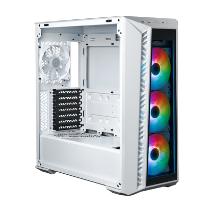 COOLER MASTER MASTERBOX 520 ARGB ATX PC Case With TG BLACK/WHITE