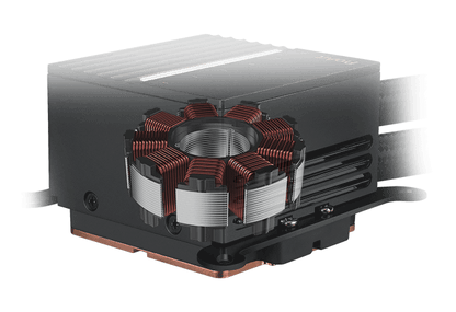 ProArt LC 360 AIO CPU Liquid Cooler (Illuminated Meter & Alphacool Apex Stealth Metal Power Fans)