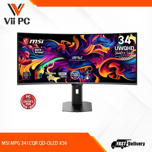 MSI MPG 341CQR QD-OLED X36