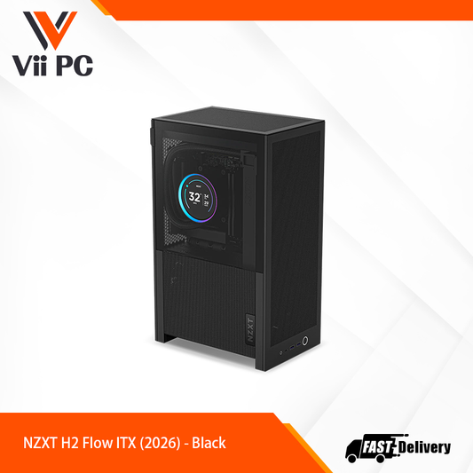 NZXT H2 Flow ITX (2026) - Black