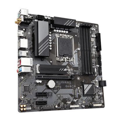 GIGABYTE B760M DS3H AX (rev. 1.x) LGA1700 socket/Wi-Fi 6E/DDR5 Support/2.5GbE LAN/ULTRA DURABLE MATX Motherboard