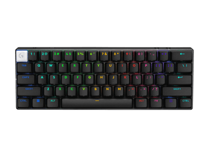 LOGITECH PRO X 60 LIGHTSPEED WIRELESS GAMING KEYBOARD - BLACK, WHITE, MAGENTA (GX-BROWN) 2Y