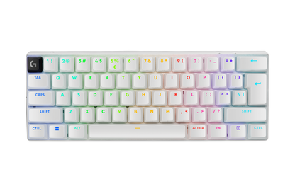 LOGITECH PRO X 60 LIGHTSPEED WIRELESS GAMING KEYBOARD - BLACK, WHITE, MAGENTA (GX-BROWN) 2Y