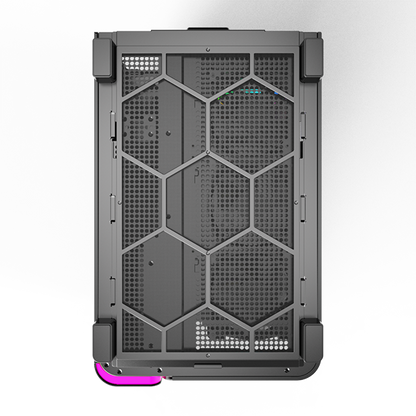 Montech KING 95 PRO BLACK/WHITE Tempered Glass ATX Middle Tower Case (Dynamic Duo Airflow Modes)