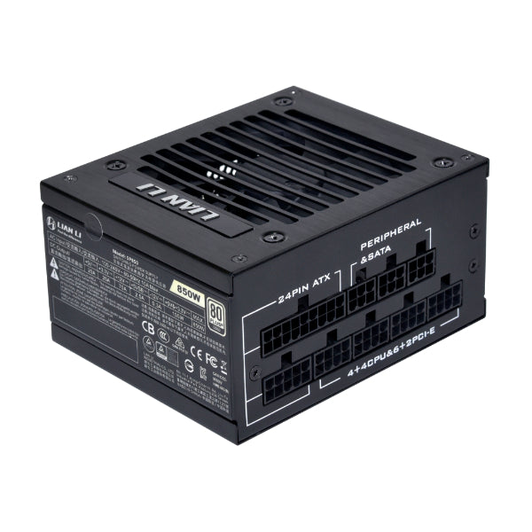 LIAN LI SP850 (850W) 80 Plus® Gold Fully Modular Performance SFX Form Factor Power Supply (PCIe 5.0 Ready)