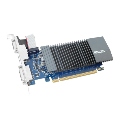 ASUS NIDIA GeForce® GT 730 2GB GDDR5 Low-Profile Graphics Card (Perfect for Building a Hushed HTPC)