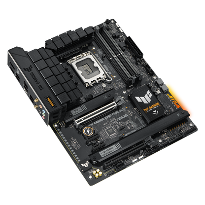 ASUS TUF GAMING LC 240 ARGB AIO CPU Liquid Cooler + ASUS TUF GAMING B760-PLUS WIFI 6 DDR5 INTEL LGA1700 ATX Motherboard (AIO Cooler BUNDLE)