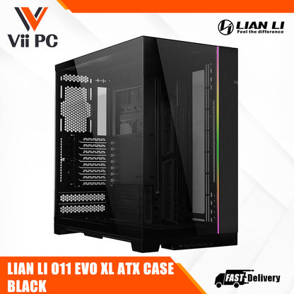 LIAN LI O11 Dynamic EVO XL Full-Tower Gaming Case (Black/White)
